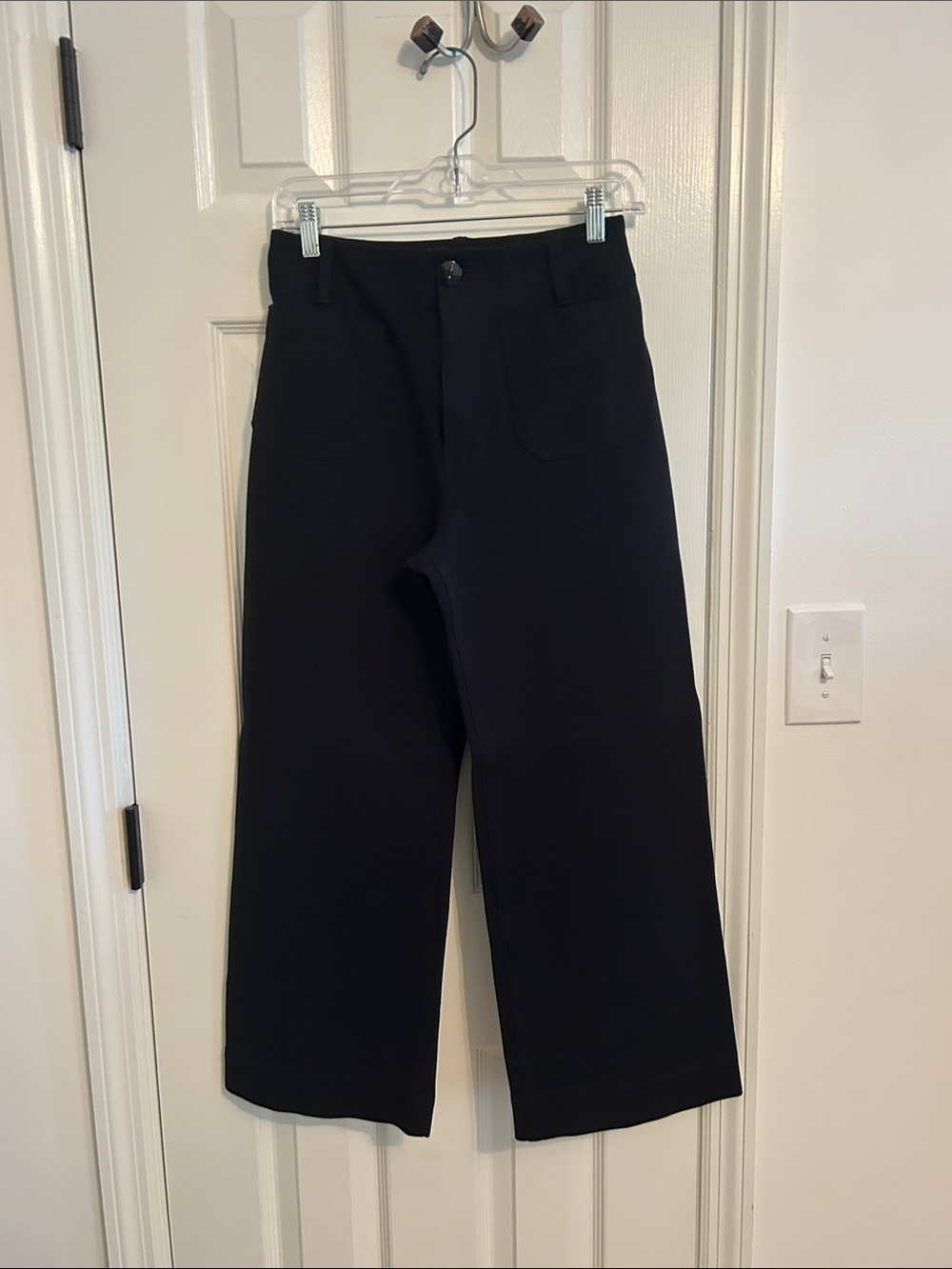 Maeve Black Wide-Leg Pant “The Colette” Size 26
